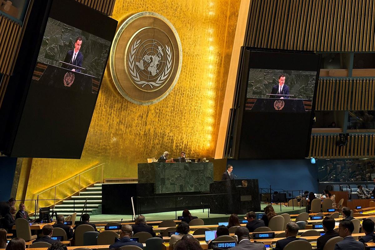 La ONU aprueba histórica resolución de España y Palestina para frenar la catástrofe en Gaza